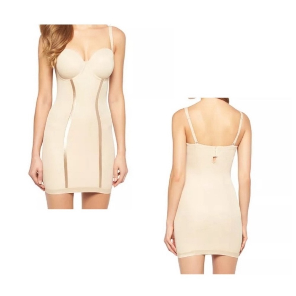 Maidenform Flexees full-slip shapewear 36C adjustable straps